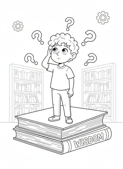 Proverbs 3:5-6 Coloring Page for Kids — Free Printable