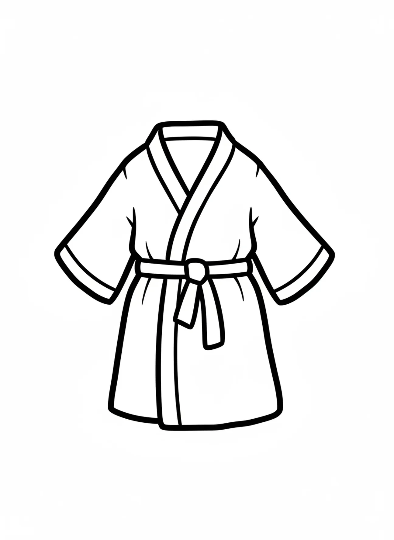 Robe-Form, Ausmalbild zur Kreuzigung für Kleinkinder im Alter von 2-3 Jahren