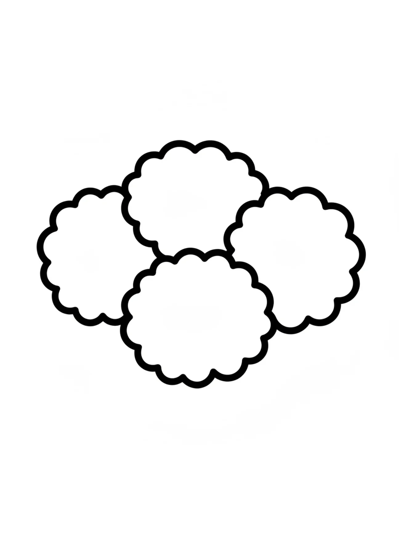 Große Schafherde, Ausmalbild vom Hirten mit Schafen für Kleinkinder im Alter von 2-3 Jahren.